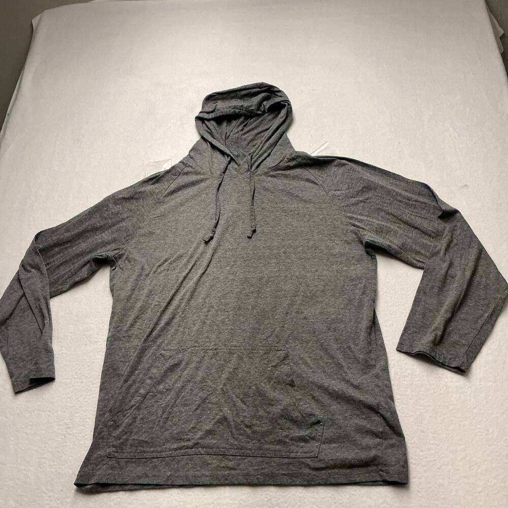 Unbranded Hooded Heather Gray Tshirt, Size XL, Excellent Condition, 4224